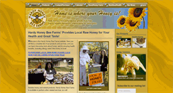 Desktop Screenshot of hardyhoney.com